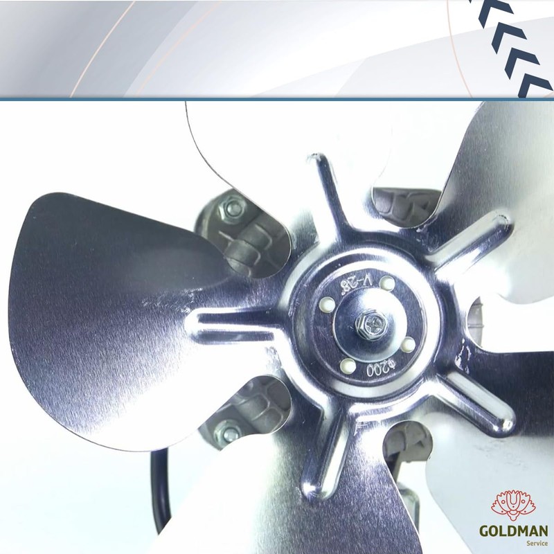 GOLDMAN SERVICE Aluminum Replacement Blades for Fan Motor Bottle Fan