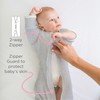 SwaddleDesigns Transitional Swaddle Sack, Arms Up Half-Length Sleeves & Mitten