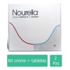 Nourella Kit Crema Tubo 30 Ml y Caja Con 60