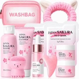 Sakura Skin Care Set For Teenage Girls, Birthday Christmas Gifts for Kids
