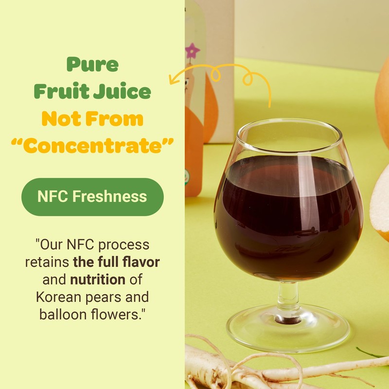 Korean Pear and Bellflower Root Juice [ 배도라지즙 ] All
