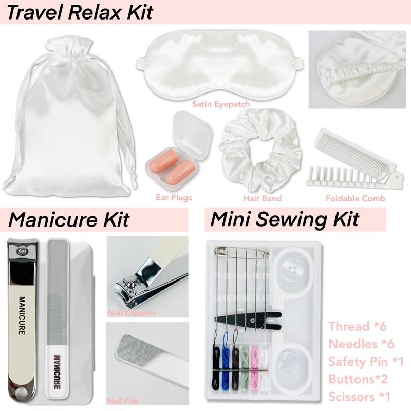 Travel Kit For Wedding And Honeymoon Emergency 32 Essential Items