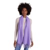 Alashan Cashmere Ultra-Fine Merino Wool and Cashmere Blend Woven Scarf