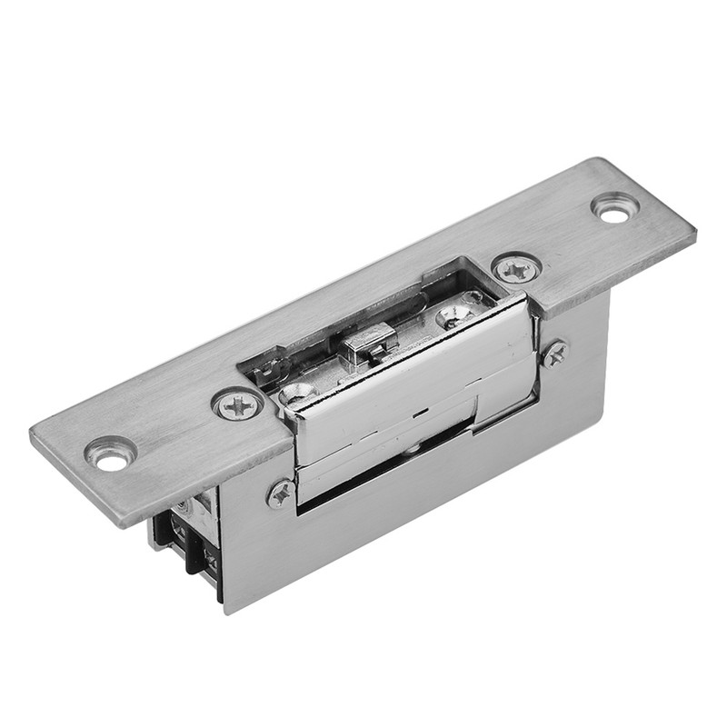 Adjustable Narrow Type Electric Strike Door Lock Double Unlock Mode