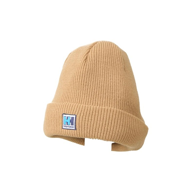 Helly Hansen HCJ92257 Unisex Plain Beanie for Kids, sand beige