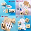 Kodomonokao Stamp N I Love Stamp Moon Sky 1535-030
