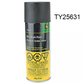 John Deere Original Equipment Black Paint #TY25631