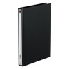 King Jim Economy 611 A4 Ring File, 140 Count, Black