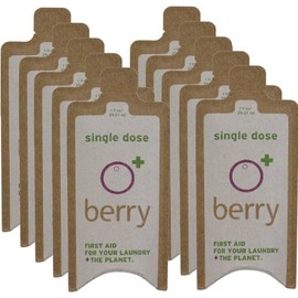 BerryPLUS"Soap Berry" 1-FL OZ Eco-Friendly Natural Single Load Laundry Detergent 10-Packets