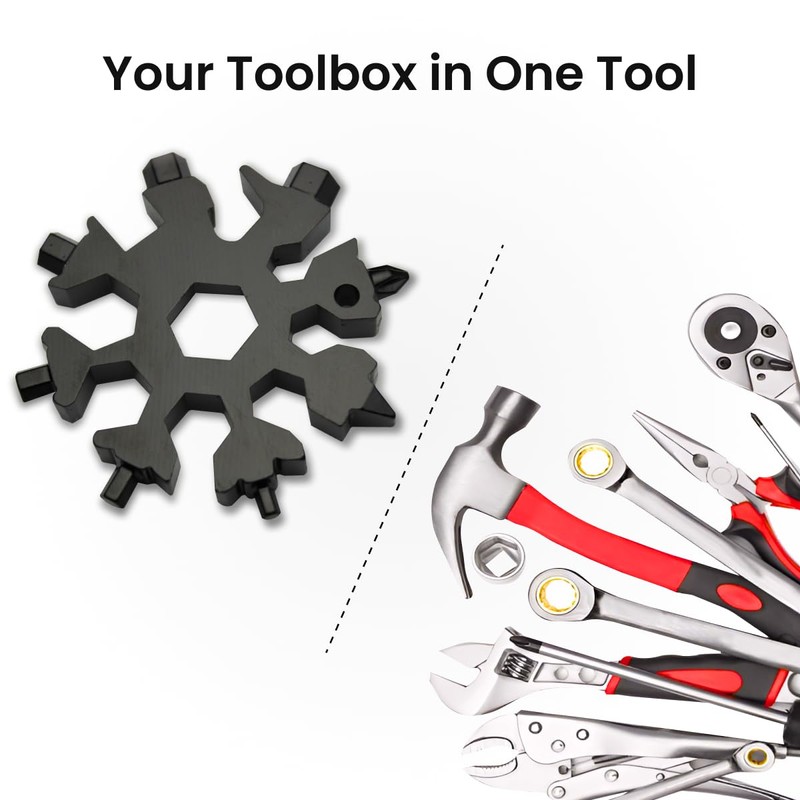 Domira Keyring Multi Tool – Mini Pocket Screwdriver Set with