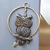 Rurumi Antique Owl Doorbell, Magnet, Magnet, Type, Owl, Door Chime,