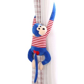 ISAKEN Monkey Plush Doll, Cute Long Sleeve Monkey Plush Toy Children's Gift Gibbon Doll Toy Hanging Monkey Stuffed Toy Cushion Soft Toy Birthday Gift for Children Girls Boys