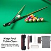 Windspeed 4+1 Pool Table Brush Set, Wood Billiards Pool Table