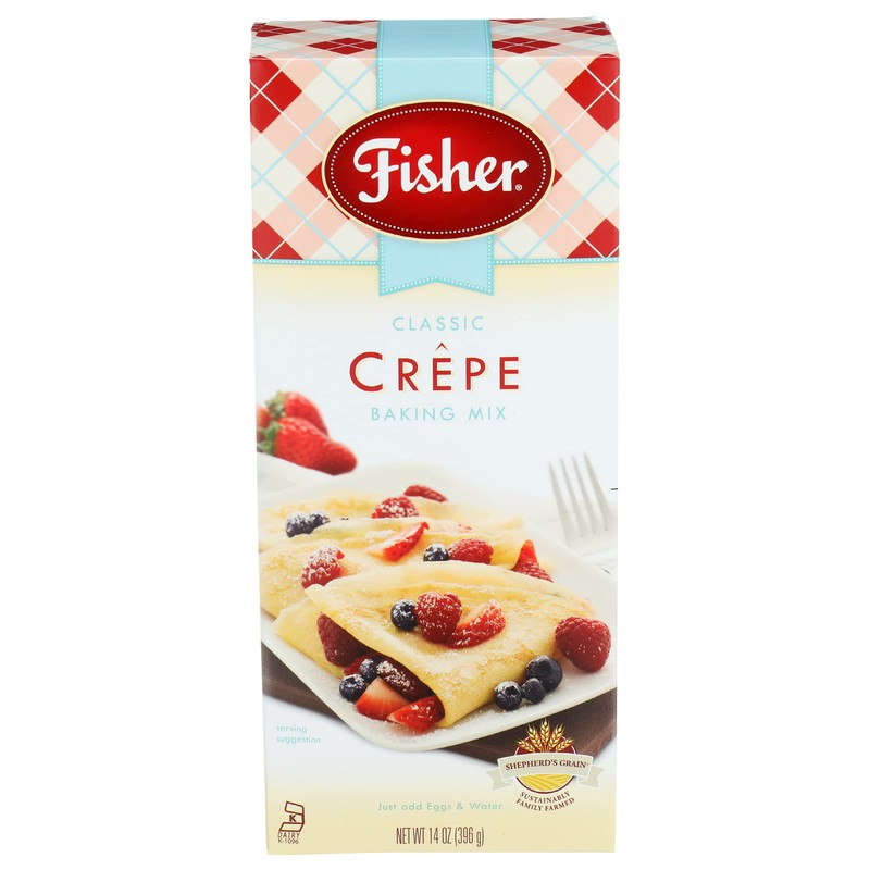 Fisher Classic Crepe Mix, 14 OZ (Pack of 3)