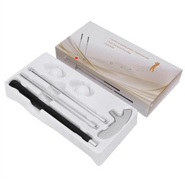 Golf Putter Left Right Hand Aluminum Alloy Golf Putter Push Rod with 2pcs Balls