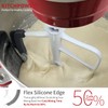 KITCHPOWER 6 Quart Flex Edge Beater for KitchenAid Bowl-Lift Stand