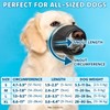 Yes4Quality Dog Muzzle (XL), Soft & Breathable Mesh Muzzle for