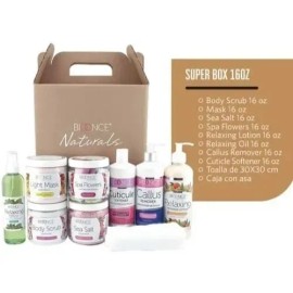 Kit Spa Box Pedicura 16 Oz Floral