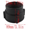 LQ Industrial Black Plastic IBC Valve Adapter with Sealing Rubber