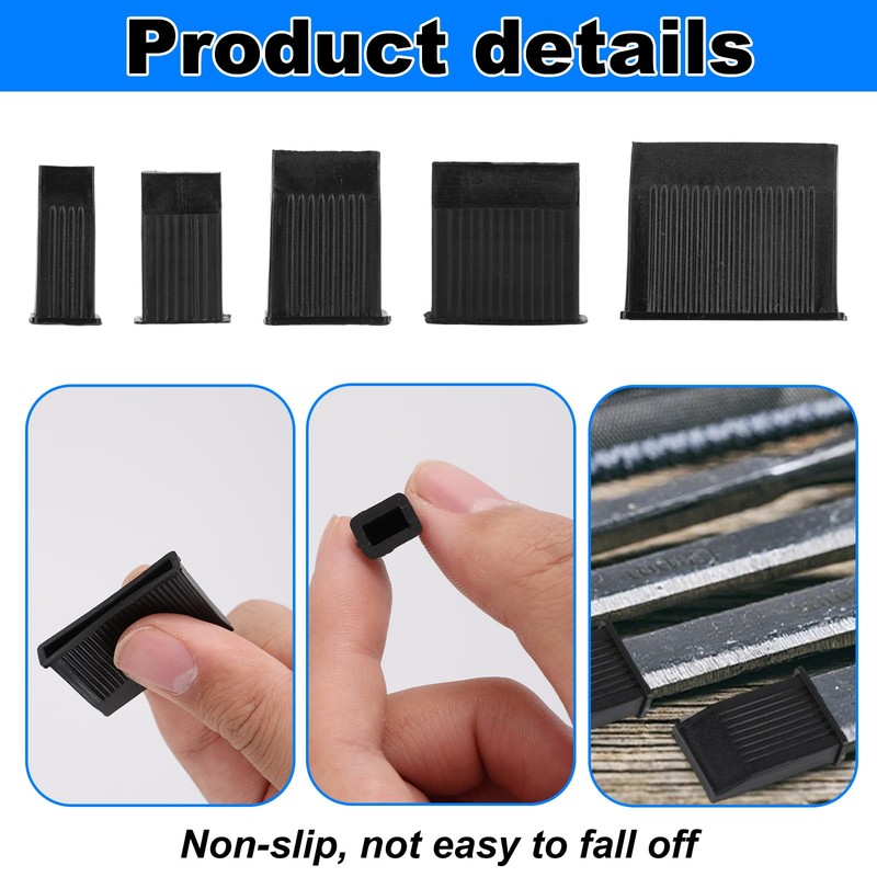20pcs Chisel Edge Guards, 5 Specification Chisel Tip Protectors for