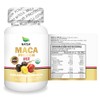 Natsa Maca 100 Cápsulas Mezcla Amarilla Negra Roja Diarias Ingredientes