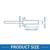 A ABSOPRO Dome Head Closed Sealing Rivets 4mm Grip Diameter