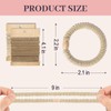 JIIRS 20PCS Boho Hair Ties,Elastic Bracelets,Elastic Hair Ties, Hair Bands