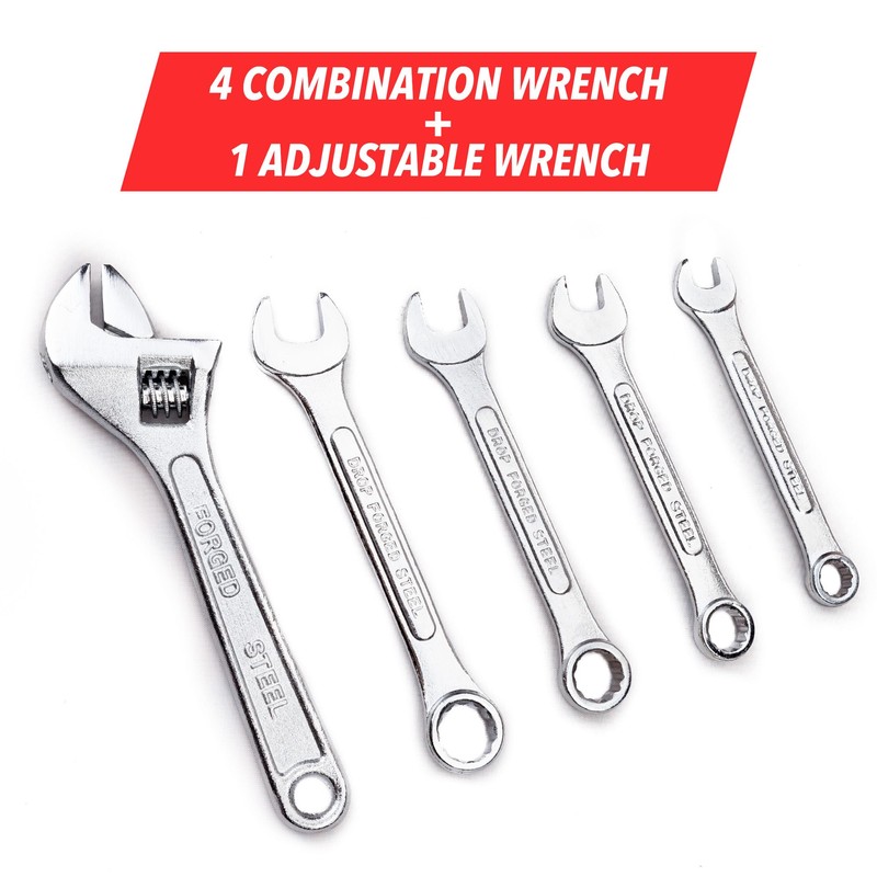 CARTMAN 136-Piece Tool Set General Household Hand Tool Kit with