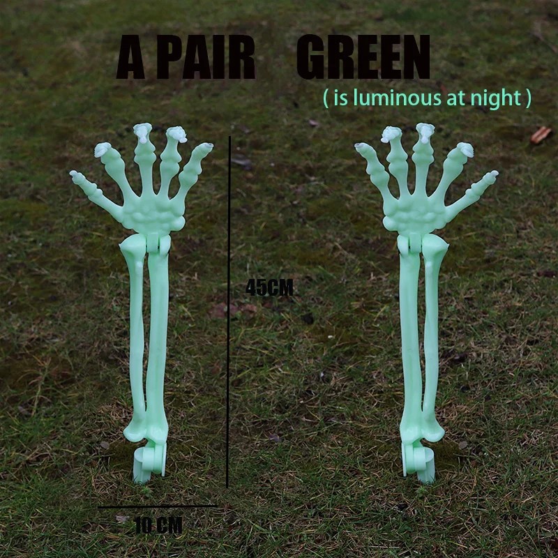 Halloween Skull & Hands Decoration for Home & Yard –