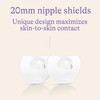 Lansinoh Contact Nipple Shields for Nursing Mothers, Ultra-Thin Soft &