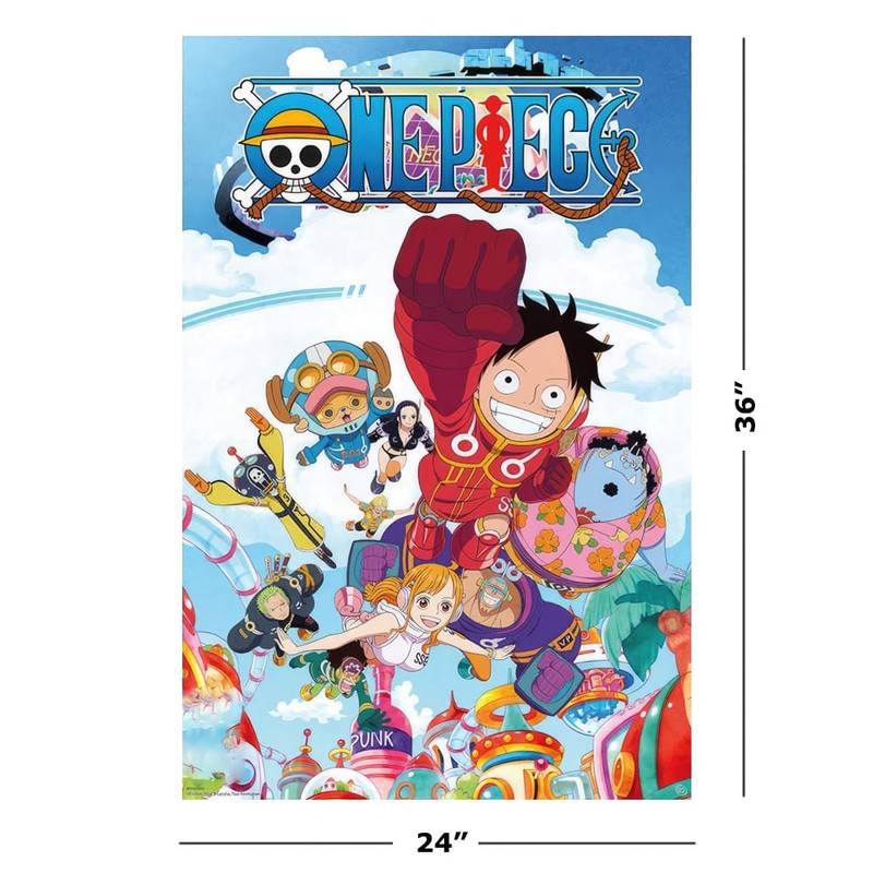 One Piece - Anime TV Show Poster (Egg Head) (Size:
