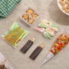 SUREHOME Cookie Bags with Seal 4x4 In Clear Self Sealing