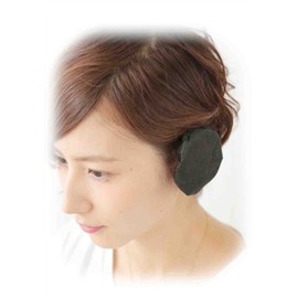 Flora Non-woven Ear Cover, Black, 20 Pieces, Image Changes