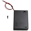 LUORNG 4 soportes de batería de 4,5 V con interruptor,