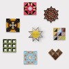 Quilt Inspired Enamel Pins, 1" Pins Featuring Quilt Block Patterns,