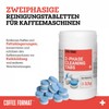 Coffee Format 2-Phase Cleaning Tabs Plus 100x3,5g, 2-Phasen Reinigungstabletten für