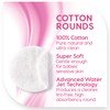 Medline Medline Simply Soft Cotton Rounds (300 Count), 100% Cotton