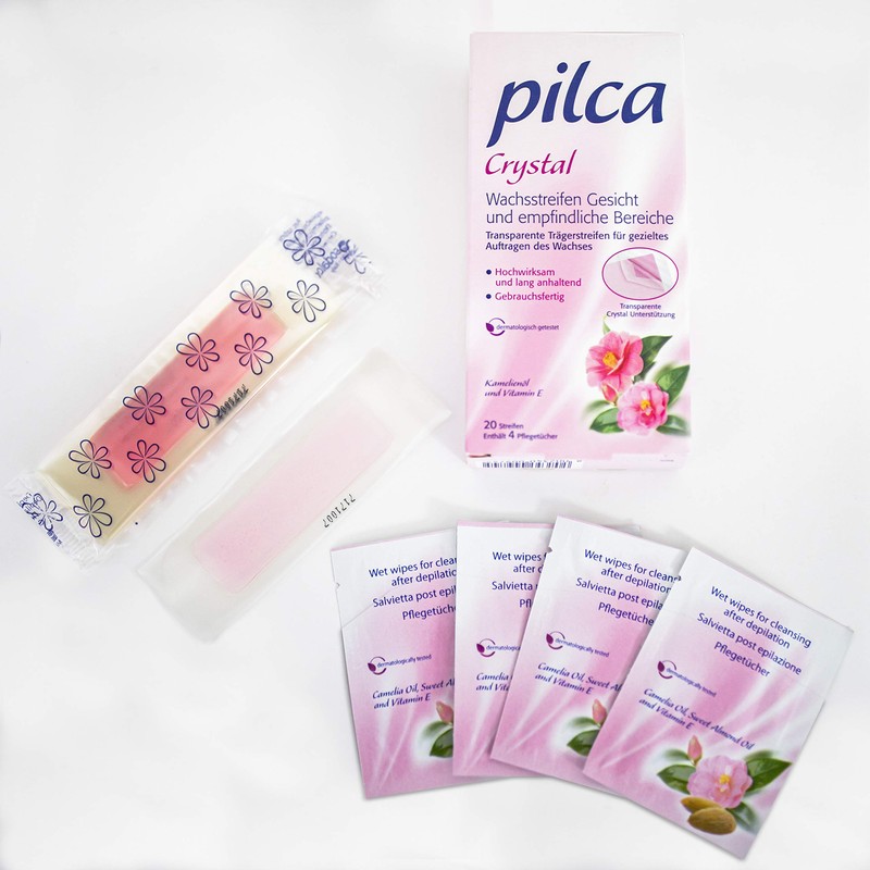 Pilca Cold Wax Strips for the Face - Hair Removal