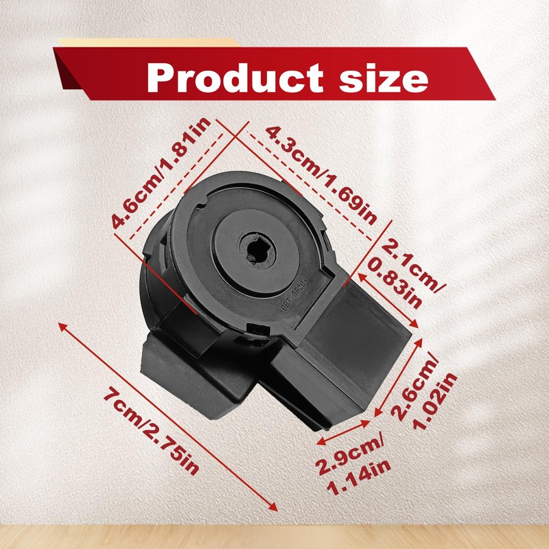 Dunviku Lgnition Switch Starter, 98AZ11572A Ignition Switch Compatible with Edge