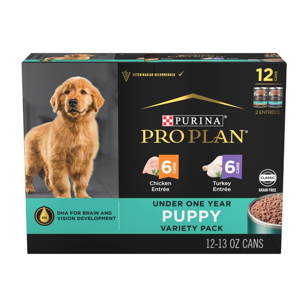 Purina Pro Plan Development Grain Free Chicken Entree and Grain