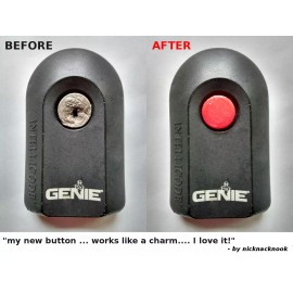 Genie Hard Plastic Button for Genie IntelliCode Garage Door Remote (ACSCTG Type 1/2/3)
