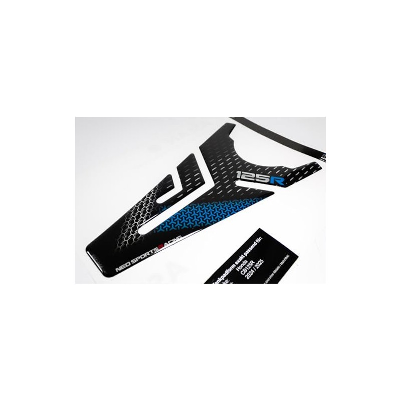 Tankpad Tank Protector Sticker Compatible with Honda CB125R Blue X510005VA