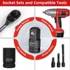 TONYNOL Impact Socket Adapter 1" F to 1/2" M,Cr-Mo Steel,