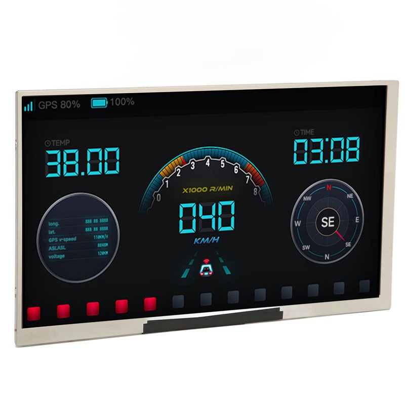 7 Inch IPS Screen HD 170 Degree Viewing Angle Backlight