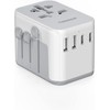 TESSAN Universal Travel Adapter International Plug Adaptor with 2 USB