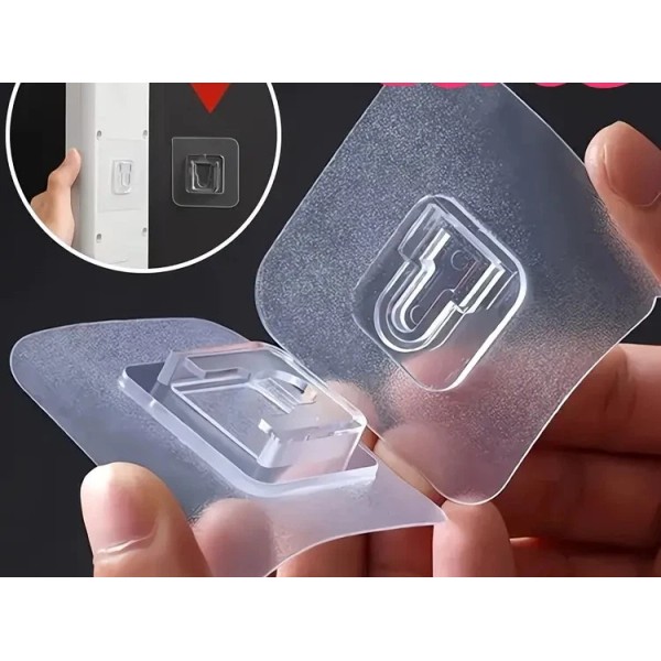 Does not apply 2 Sets Double Sided Adhesive Wall Hooks