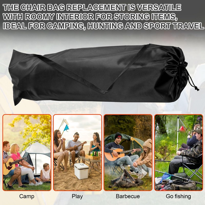 Large Camping Chair Bags Replacement for Coleman, Camp Folding Chair
