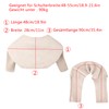 MilyaDE Cashmere Blend Shoulder Warmer Back Warmer Shoulder Pad Elastic