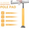 MegaGreen Yellow Heavy Duty Basketball Pole Pads, Fits 3" x