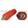 RIVERWELD TIG Welding Cable Panel Connector-plug and Socket Dinse Dinze